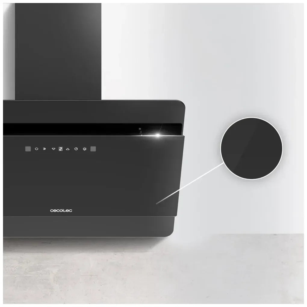 cecotec_02892_campana_extractora_60cm_vidrio_negro__succión_800m3_h__a++__control_táctil_y_gestual_5