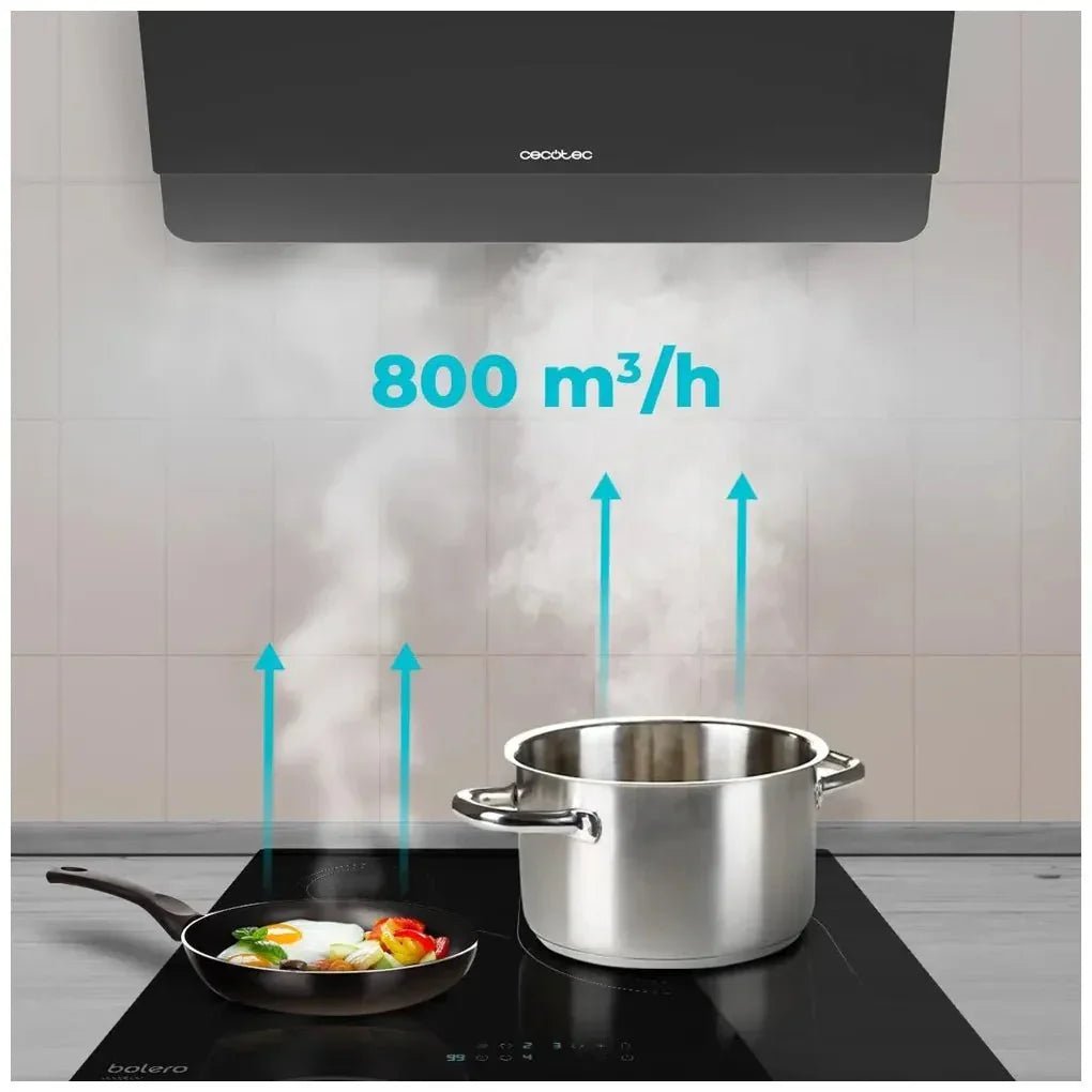 cecotec_02892_campana_extractora_60cm_vidrio_negro__succión_800m3_h__a++__control_táctil_y_gestual_6