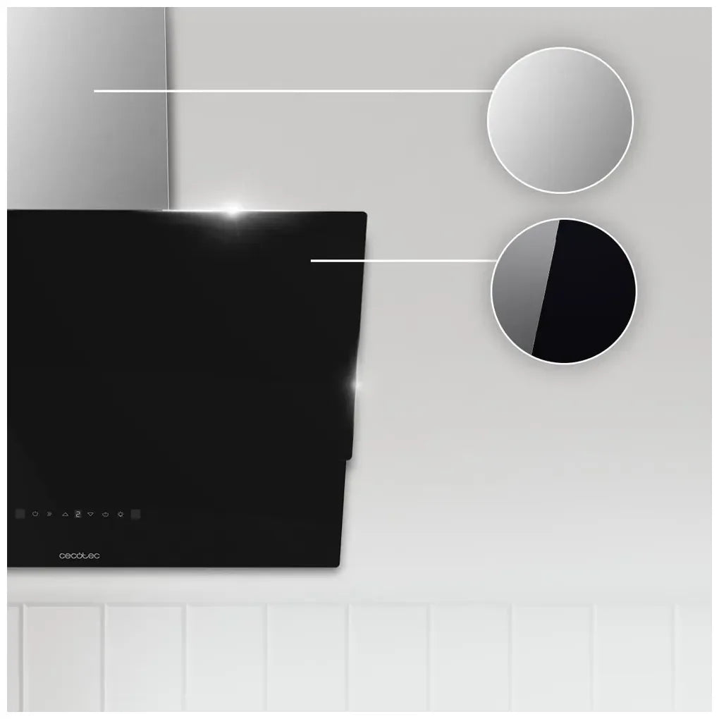 cecotec_02893_campana_extractora_60cm_vidrio_negro__succión_800m3_h__a++__control_táctil_y_gestual_5
