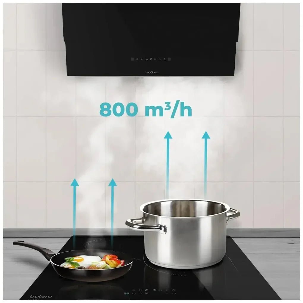cecotec_02893_campana_extractora_60cm_vidrio_negro__succión_800m3_h__a++__control_táctil_y_gestual_6