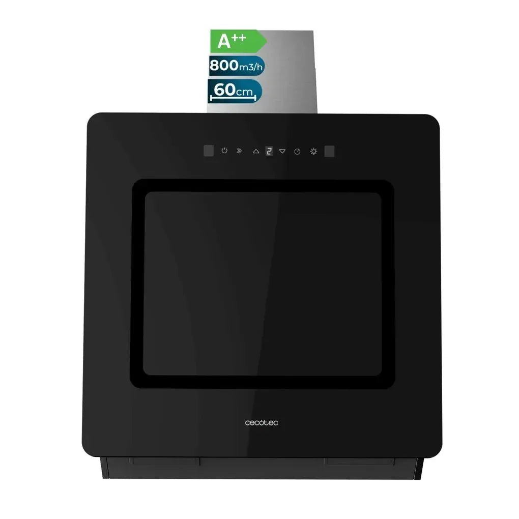cecotec_02894_campana_extractora_60cm_vidrio_negro__succión_800m3_h__a++__control_táctil_1