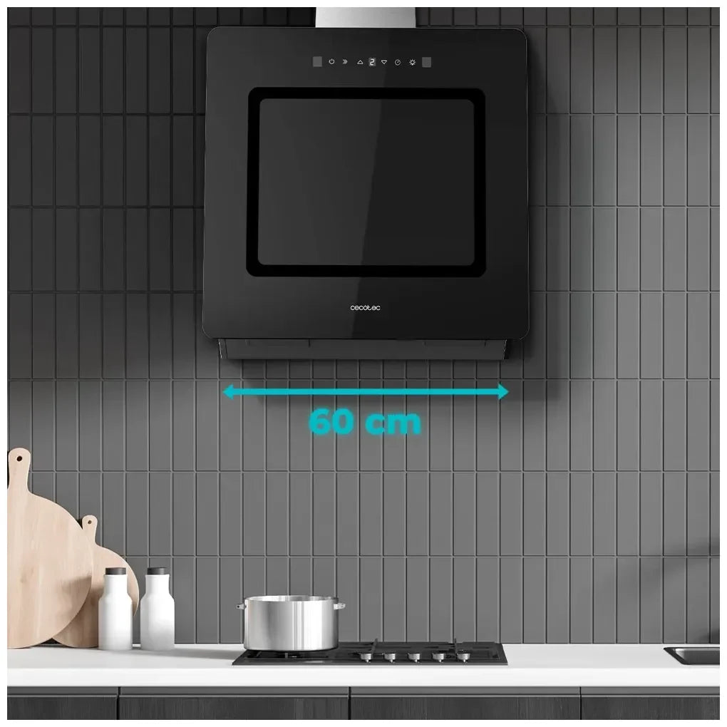 cecotec_02894_campana_extractora_60cm_vidrio_negro__succión_800m3_h__a++__control_táctil_4