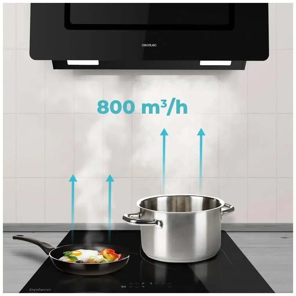 cecotec_02901_campana_extractora_90cm_vidrio_negro__succión_800m3_h__a++__control_táctil_6