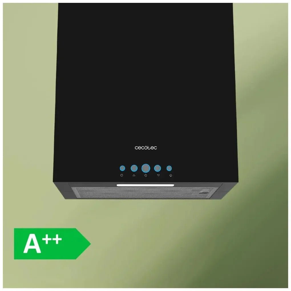 cecotec_02906_campana_extractora_isla_negra_38cm__succión_800m3_h__a++__led_y_filtros_de_carbono_8