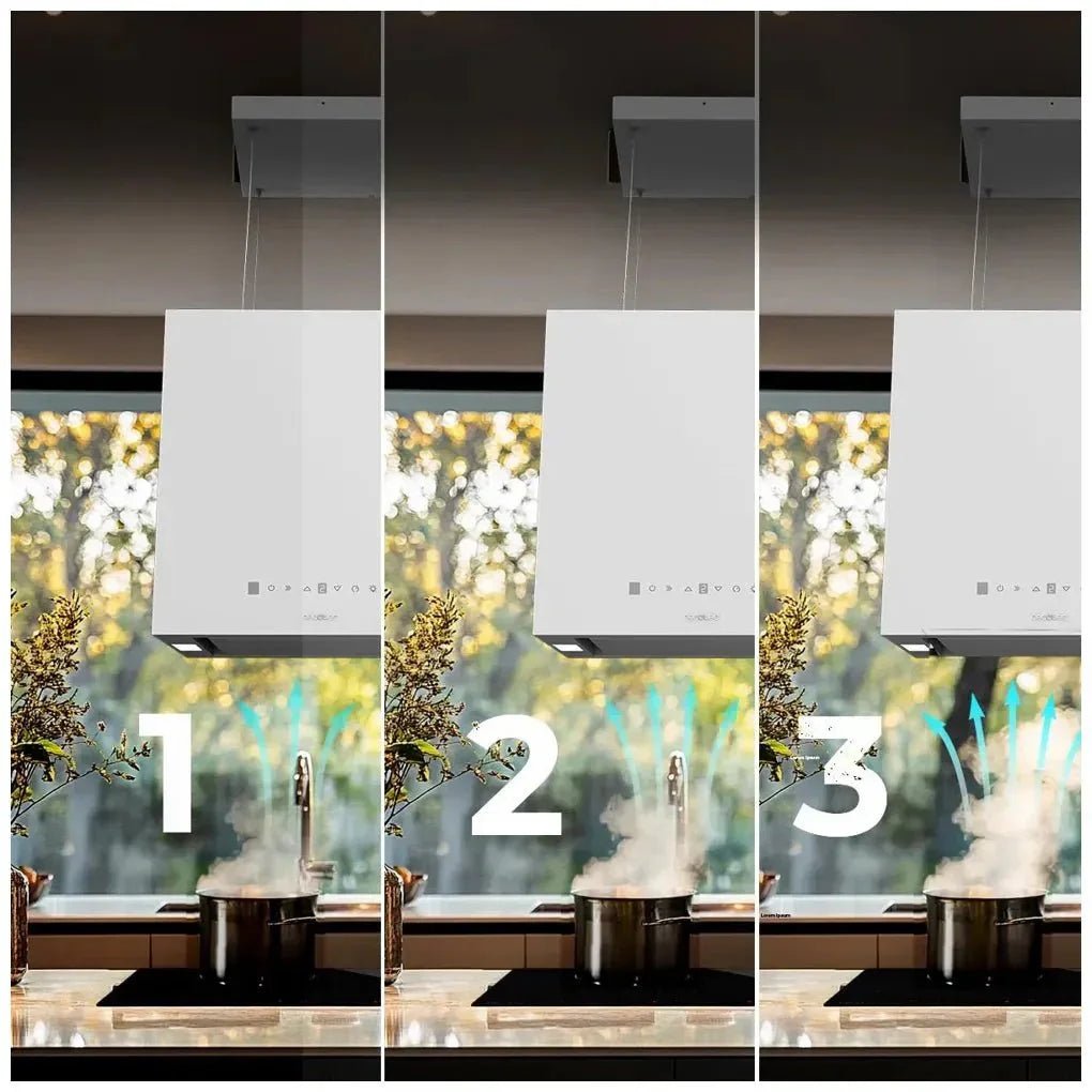 cecotec_02909_campana_extractora_blanca_44cm_a++_con_control_táctil_y_succión_800m3_h_10