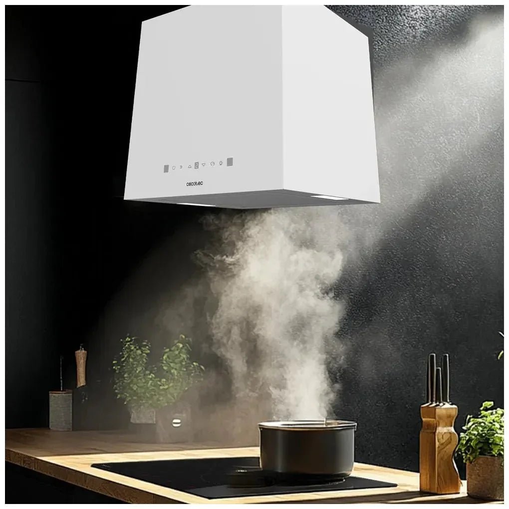 cecotec_02909_campana_extractora_blanca_44cm_a++_con_control_táctil_y_succión_800m3_h_6