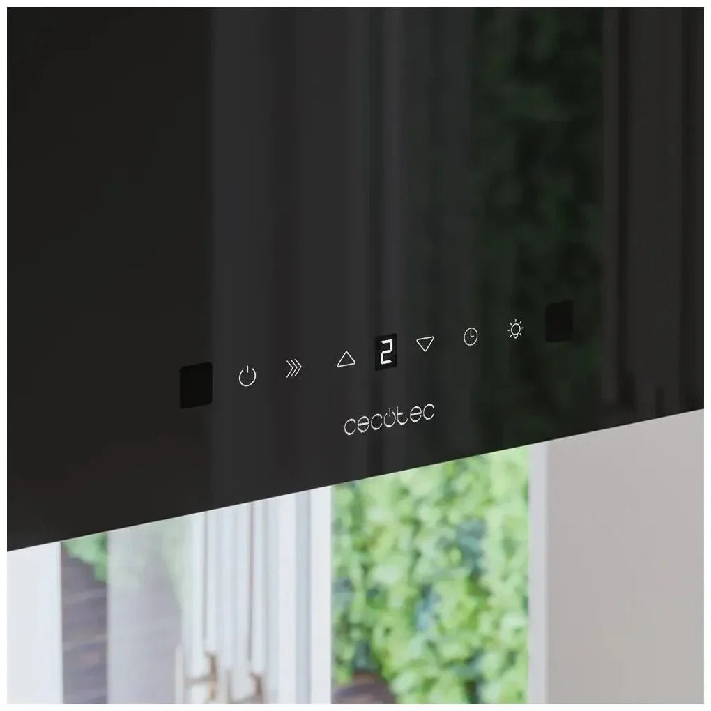 cecotec_02912_campana_extractora_cuadrada_44cm_vidrio_negro_a++_con_control_por_gestos_y_led_6