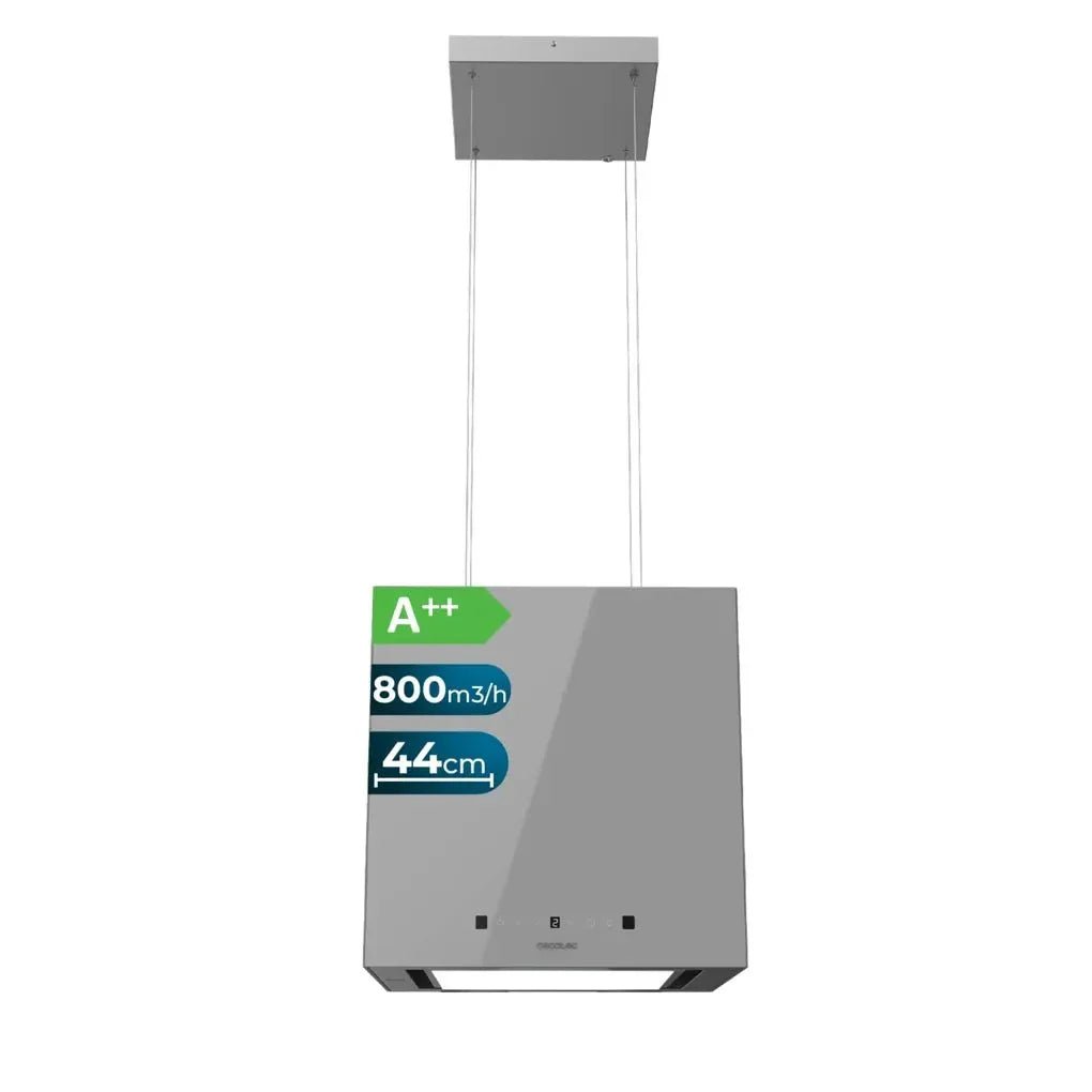 cecotec_02914_campana_extractora_vidrio_gris_44cm__succión_800m3_h__a++__control_táctil_y_led_2