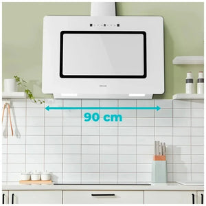 cecotec_02928_campana_extractora_90cm_vidrio_blanco_a++_con_control_táctil_y_succión_800m3_h_4