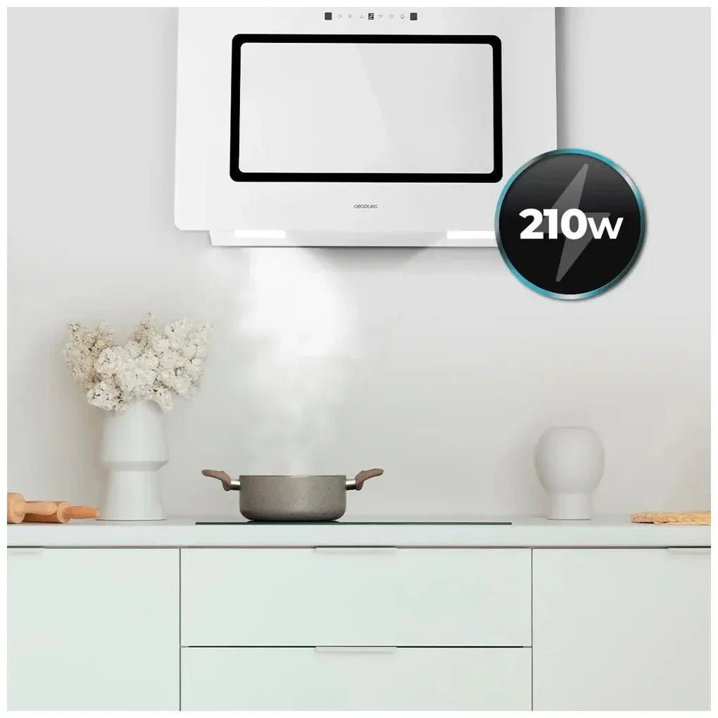 cecotec_02928_campana_extractora_90cm_vidrio_blanco_a++_con_control_táctil_y_succión_800m3_h_7