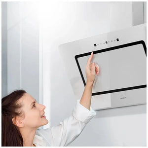 cecotec_02928_campana_extractora_90cm_vidrio_blanco_a++_con_control_táctil_y_succión_800m3_h_9