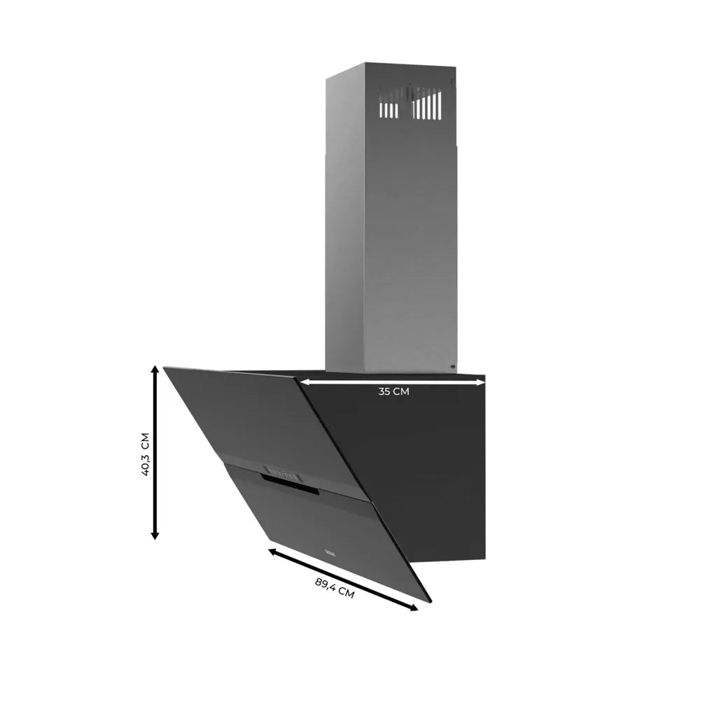 cecotec_02929_campana_extractora_90cm_vidrio_negro_mate__succión_800m3_h__a++_y_control_gestual_1