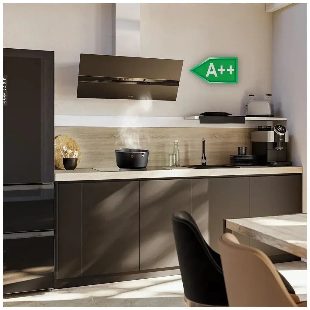 cecotec_02929_campana_extractora_90cm_vidrio_negro_mate__succión_800m3_h__a++_y_control_gestual_4