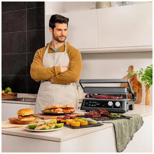 cecotec_02931_parrilla_eléctrica_2400w_smokeless:_cocción_saludable_y_limpieza_fácil_3