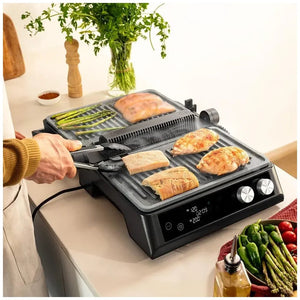 cecotec_02931_parrilla_eléctrica_2400w_smokeless:_cocción_saludable_y_limpieza_fácil_6