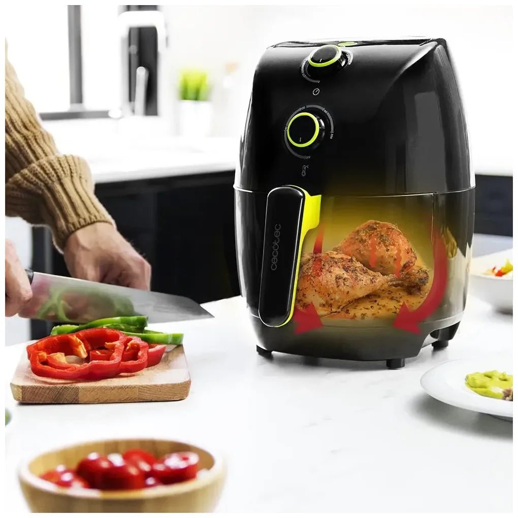 cecotec_03039_freidora_dietética_compacta_1.5l:_cocina_saludable_con_aire_caliente_y_900w_10