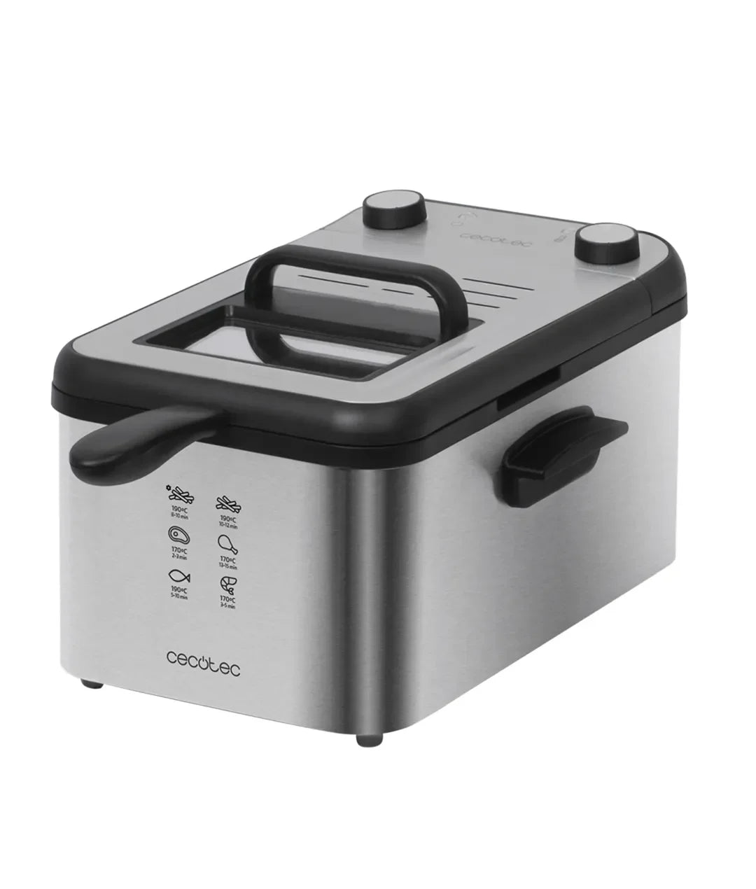 cecotec_03071_freidora_eléctrica_3l_con_filtro_oilcleaner_y_temporizador__acero_inoxidable_2400w_0