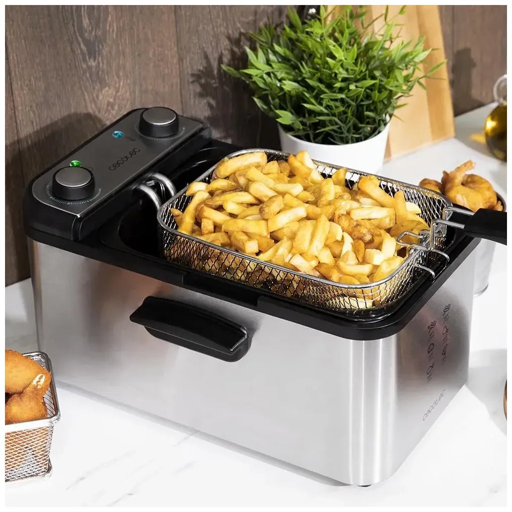 cecotec_03071_freidora_eléctrica_3l_con_filtro_oilcleaner_y_temporizador__acero_inoxidable_2400w_3