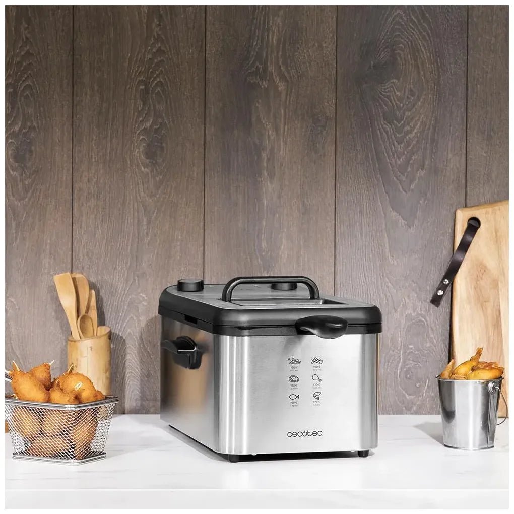 cecotec_03071_freidora_eléctrica_3l_con_filtro_oilcleaner_y_temporizador__acero_inoxidable_2400w_7