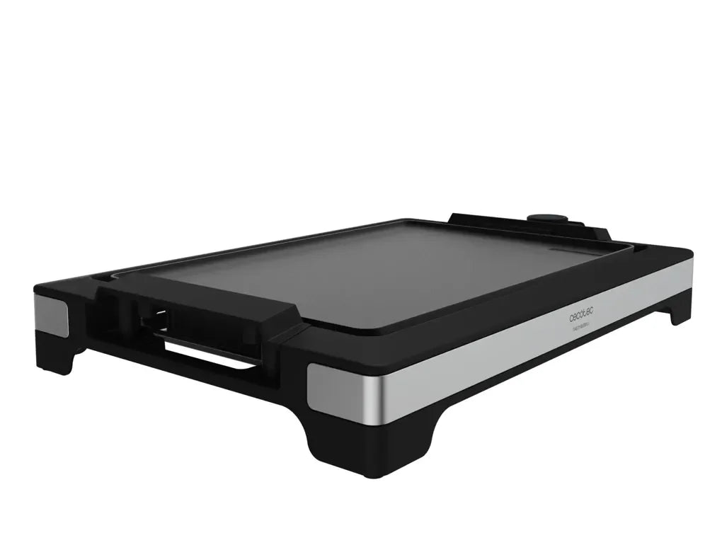 cecotec_03093_plancha_eléctrica_2000w_tasty&grill_inox:_cocina_saludable_y_fácil_de_limpiar_0