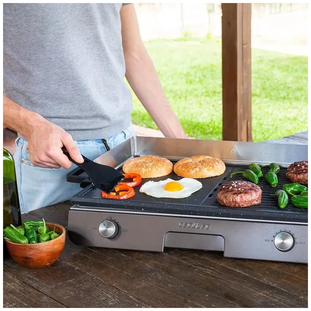 cecotec_03182_barbacoa_eléctrica_3000w_inoxidable_con_superficie_antiadherente_y_termostato_1