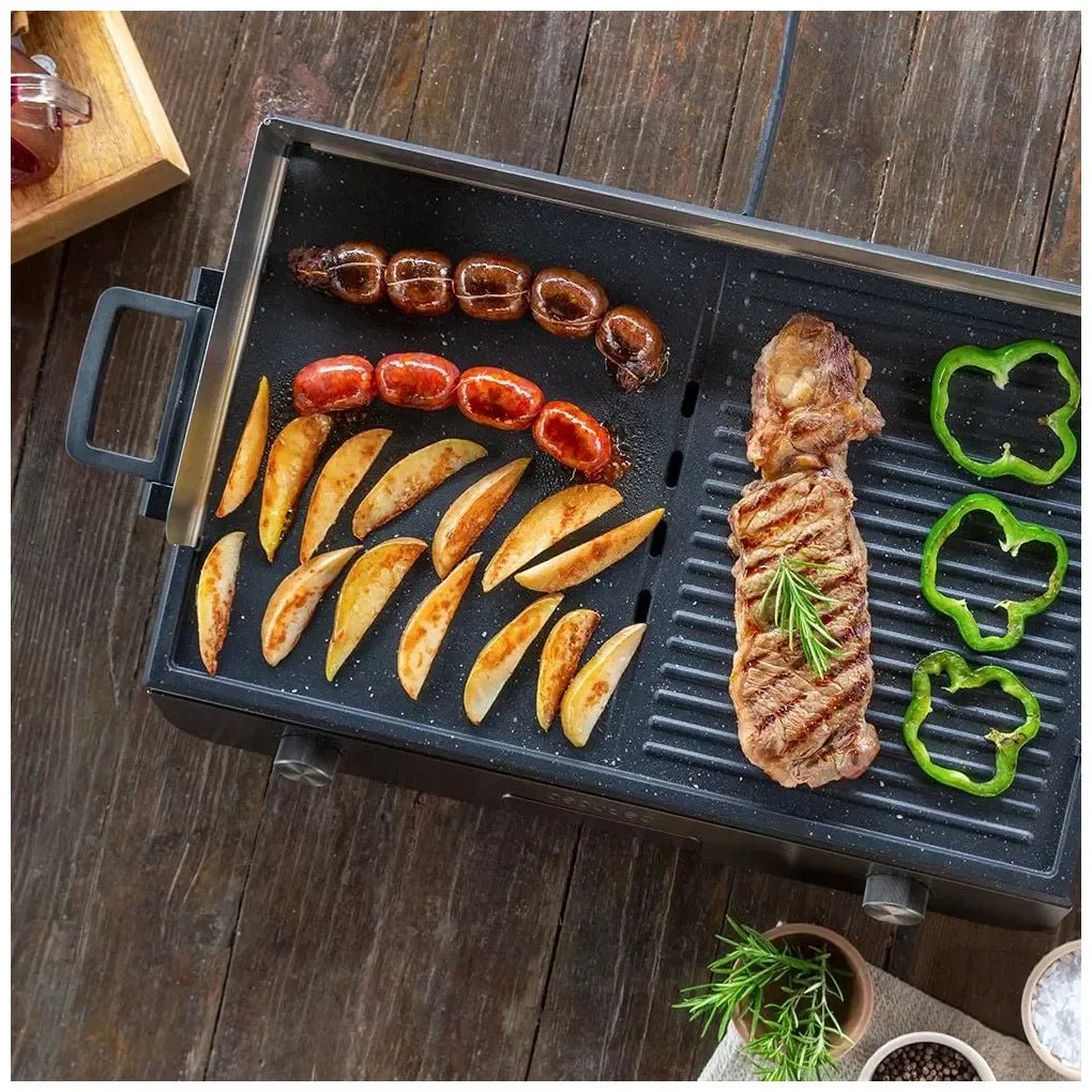 cecotec_03182_barbacoa_eléctrica_3000w_inoxidable_con_superficie_antiadherente_y_termostato_6