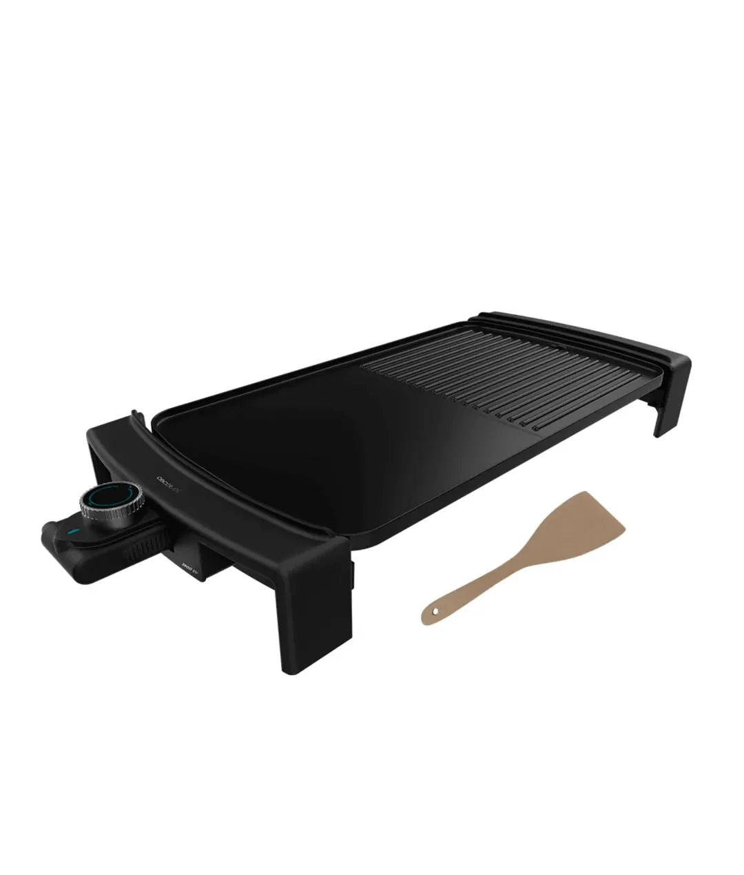 cecotec_03192_plancha_eléctrica_2600w_antiadherente_con_termostato_y_limpieza_fácil_0