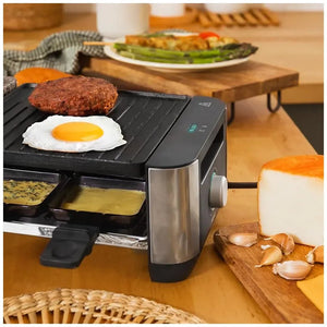 cecotec_03224_máquina_de_raclette_1400w_inoxidable_para_8_personas_con_grill_y_plancha_3