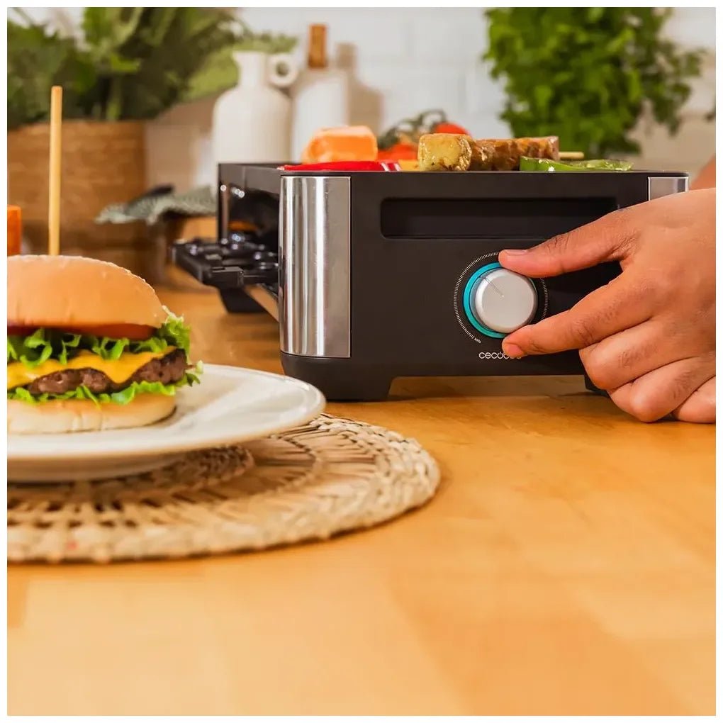 cecotec_03225_máquina_de_raclette_1400w_para_8_personas_con_placas_antiadherentes_y_de_piedra_7