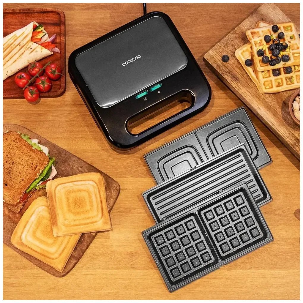 cecotec_03228_sandwichera_3en1_rock'ntoast:_acero_inoxidable__800w__placas_intercambiables_1