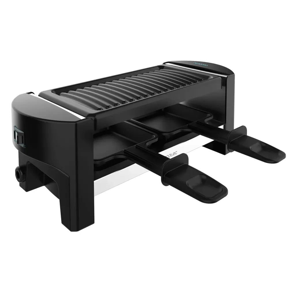 cecotec_03264_máquina_de_raclette_compacta_320w:_disfruta_de_comidas_saludables_y_creativas_0