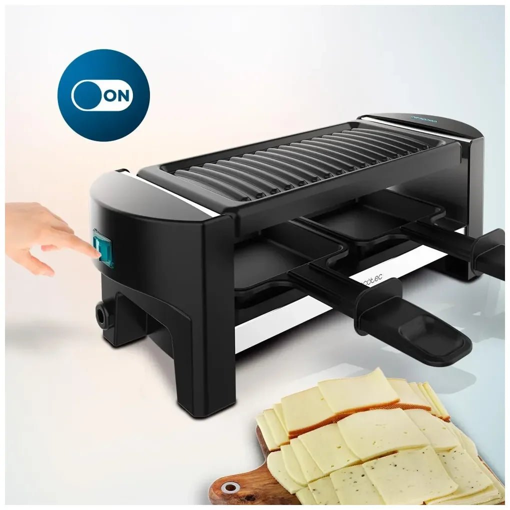 cecotec_03264_máquina_de_raclette_compacta_320w:_disfruta_de_comidas_saludables_y_creativas_8