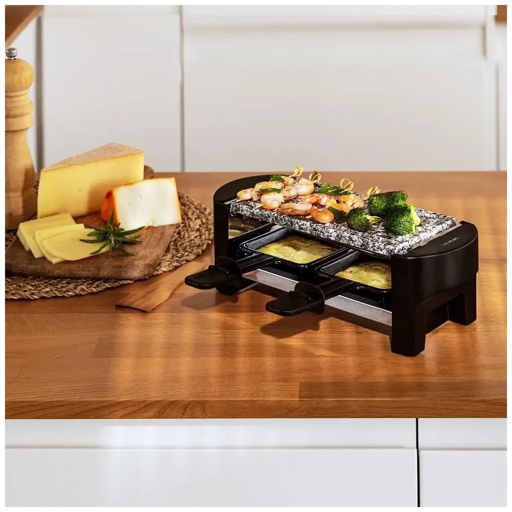 cecotec_03273_máquina_de_raclette_compacta_para_2_personas_con_placa_de_piedra_y_accesorios_2