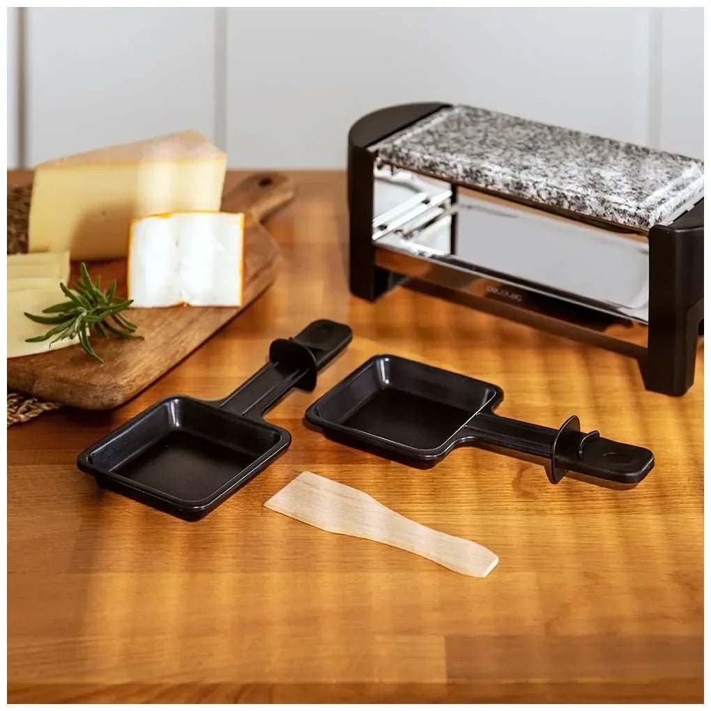 cecotec_03273_máquina_de_raclette_compacta_para_2_personas_con_placa_de_piedra_y_accesorios_5