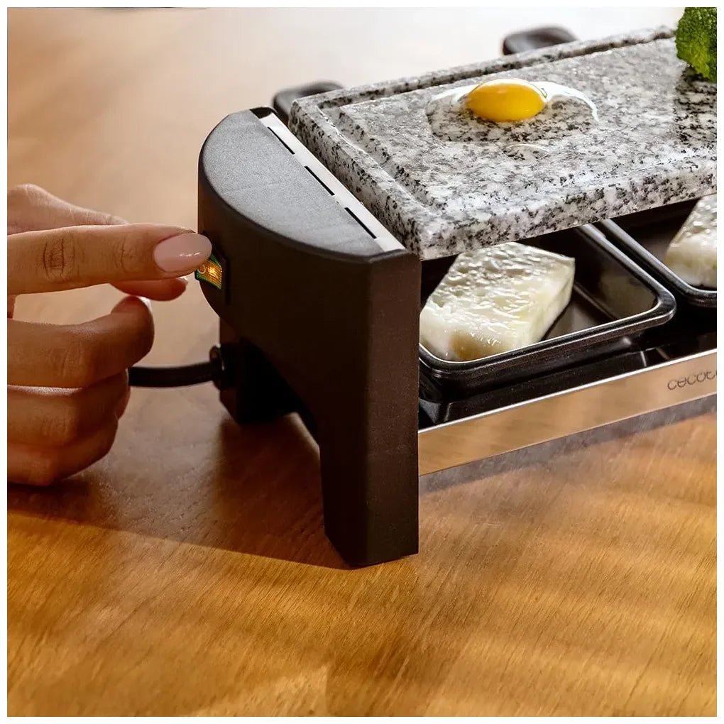 cecotec_03273_máquina_de_raclette_compacta_para_2_personas_con_placa_de_piedra_y_accesorios_7