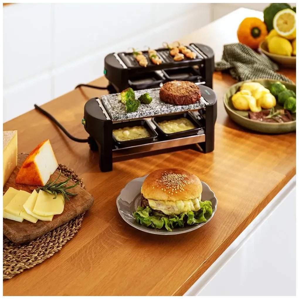 cecotec_03273_máquina_de_raclette_compacta_para_2_personas_con_placa_de_piedra_y_accesorios_8