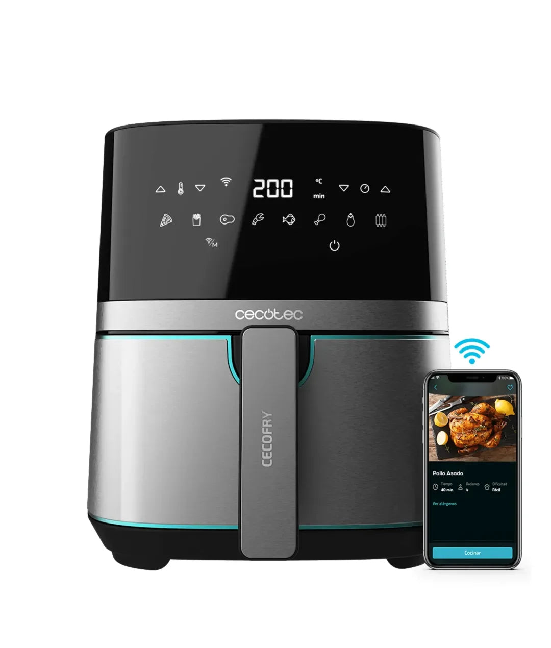 cecotec_03310_freidora_sin_aceite_5.5l_inoxidable_con_app_para_cocina_saludable_y_moderna_0