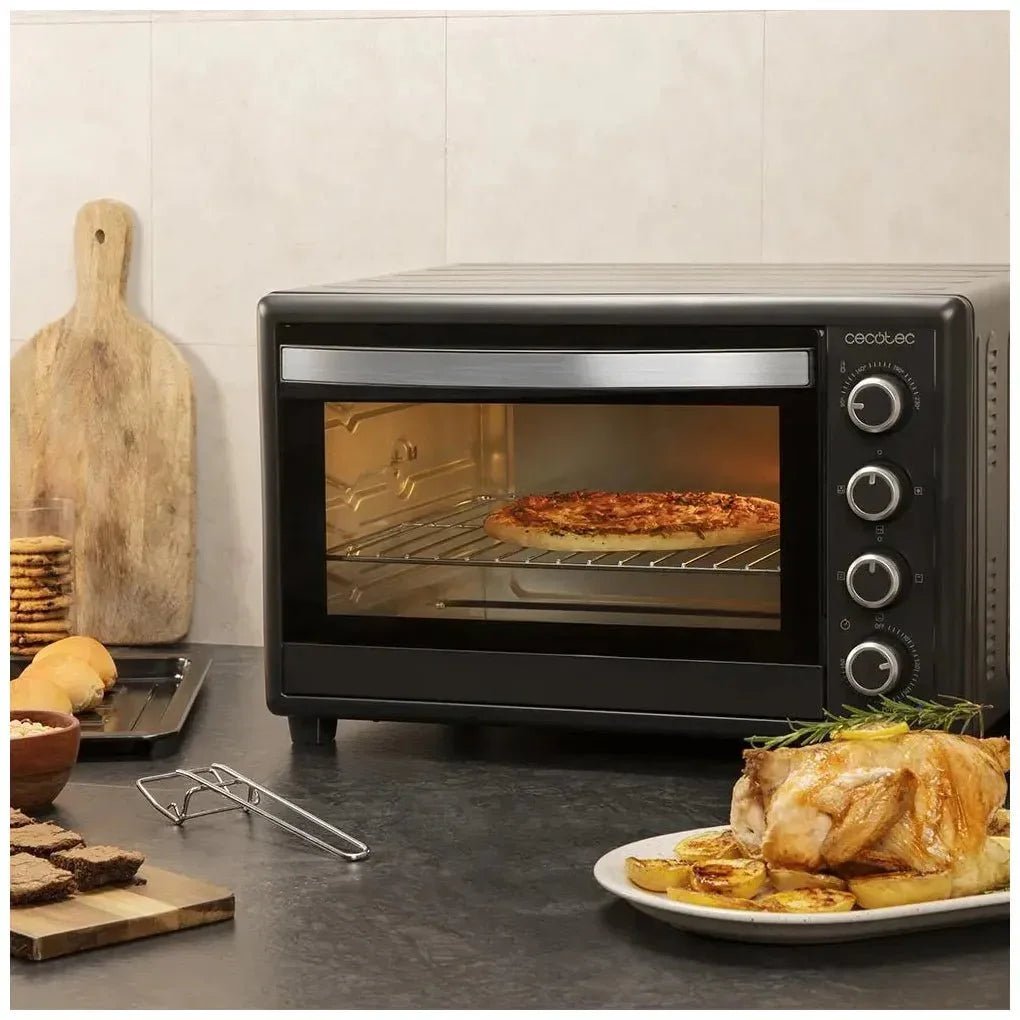 cecotec_03822_horno_sobremesa_60l_con_12_funciones__2200w_y_rustidor_giratorio_eficiente_3