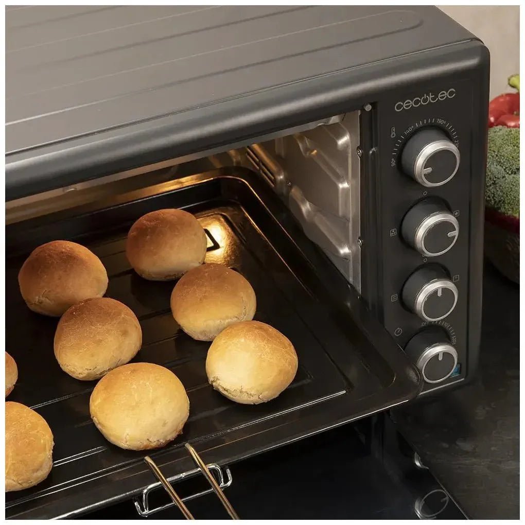 cecotec_03822_horno_sobremesa_60l_con_12_funciones__2200w_y_rustidor_giratorio_eficiente_4