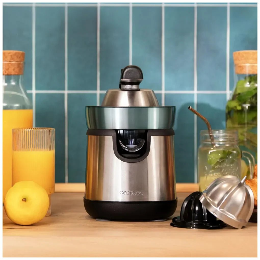 cecotec_03893_exprimidor_eléctrico_120w_con_conos_desmontables_y_sistema_antigoteo_2