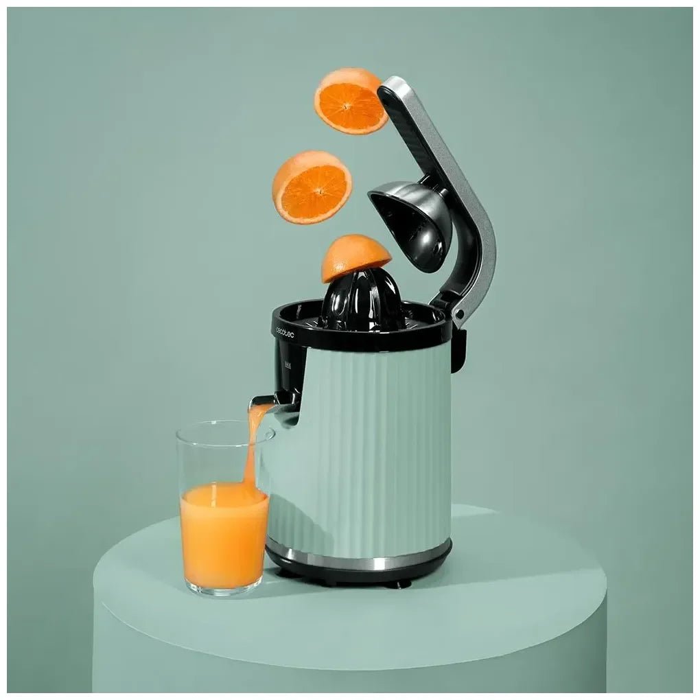 cecotec_03898_exprimidor_eléctrico_retro_600w_con_filtro_inoxidable_y_sistema_antigoteo_3