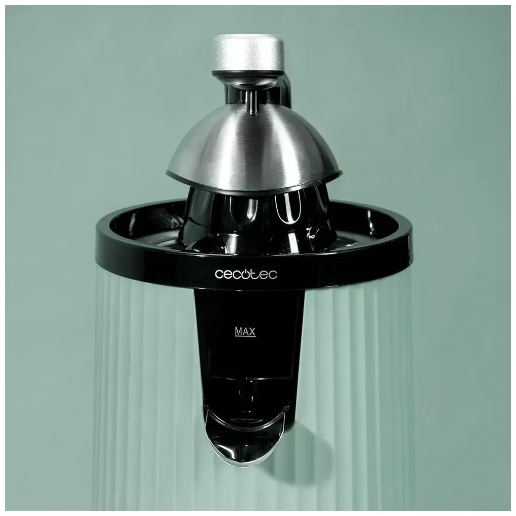 cecotec_03898_exprimidor_eléctrico_retro_600w_con_filtro_inoxidable_y_sistema_antigoteo_6
