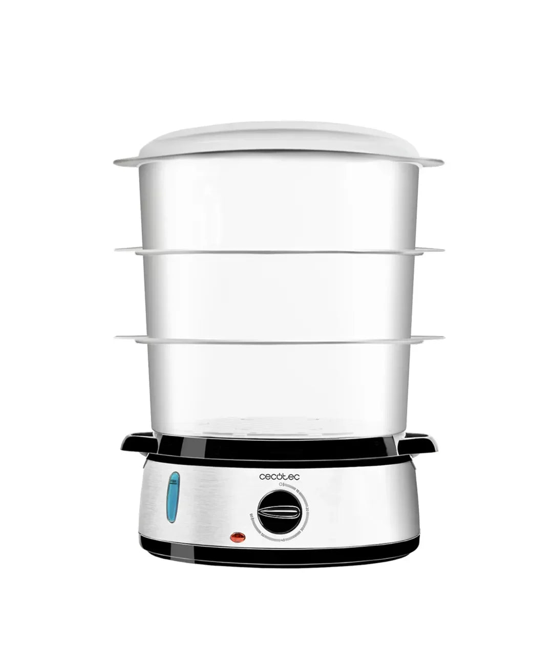 cecotec_04109_vaporera_eléctrica_inox_800w:_cocina_saludable_con_temporizador_y_accesorios_0