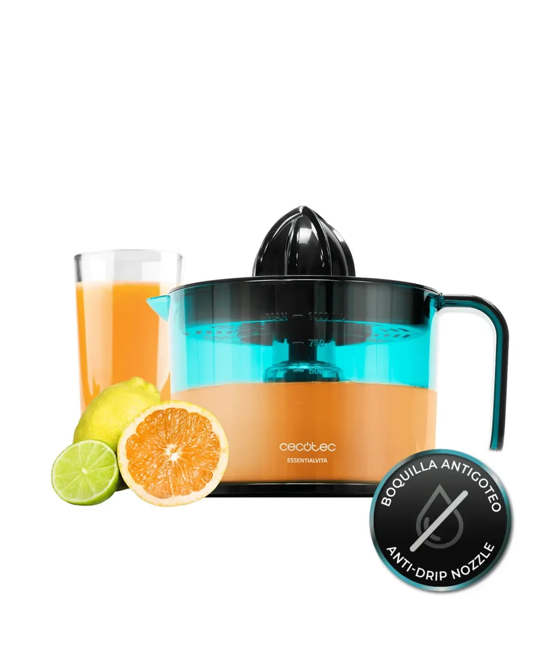 cecotec_04148_exprimidor_eléctrico_40w_con_filtro_de_pulpa_y_conos_desmontables_0