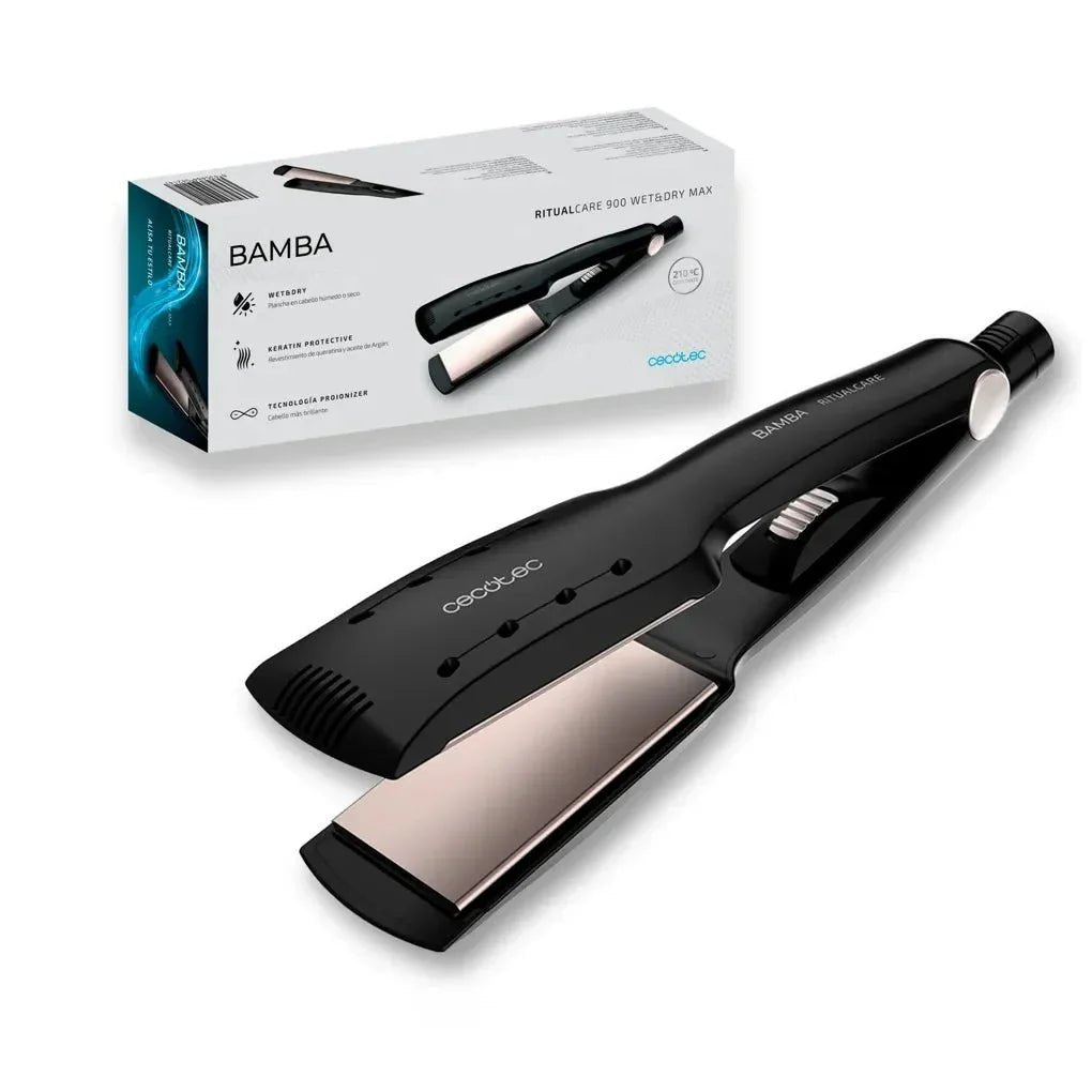 cecotec_04214_plancha_de_pelo_wet&dry_max:_alisado_rápido_con_queratina_y_argán__210ºc_1