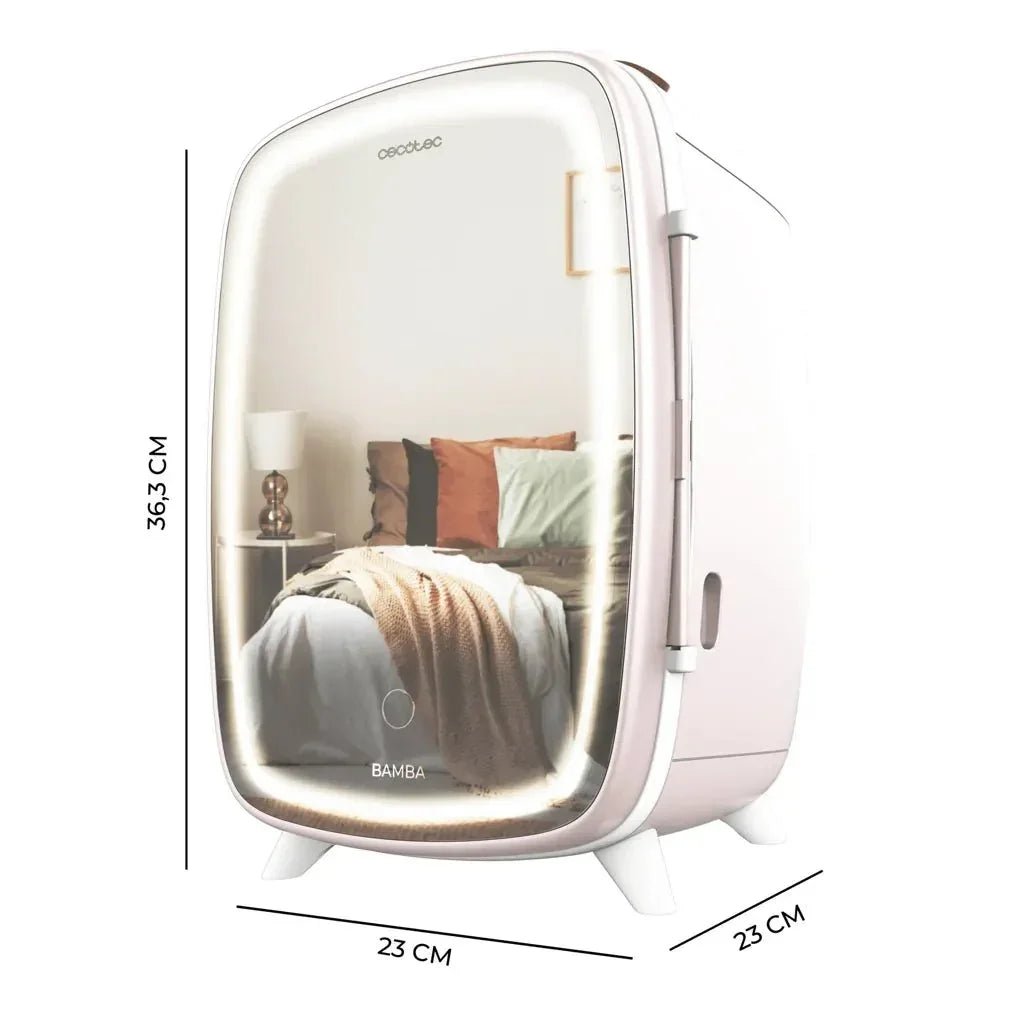 cecotec_04442_nevera_de_cosméticos_6l_con_espejo_y_luz_led__bamba_coolingbeauty_6000_2