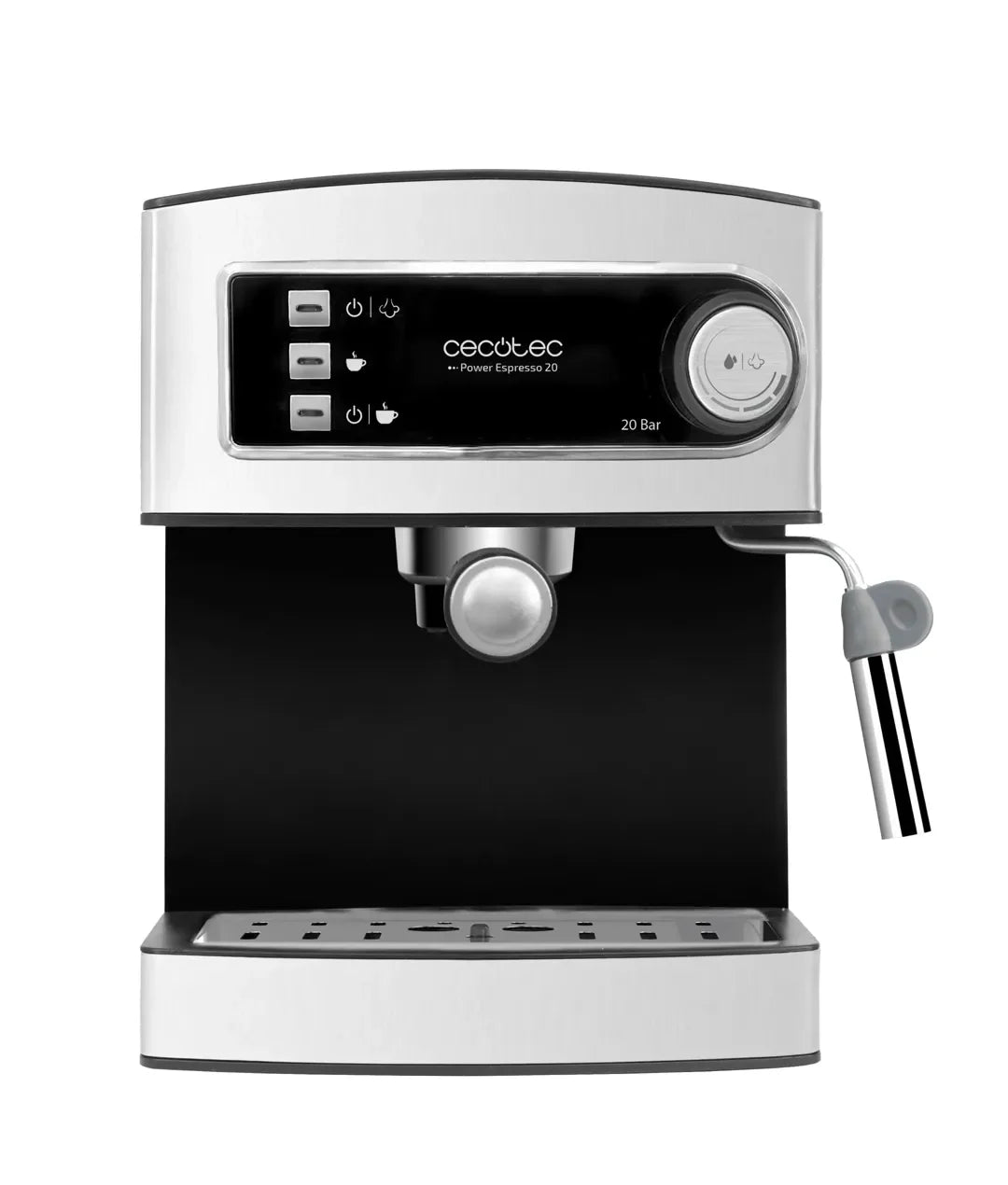 cecotec_04752_cafetera_express_manual_850w__20_bares__1.5l__acero_inoxidable_y_vaporizador_0