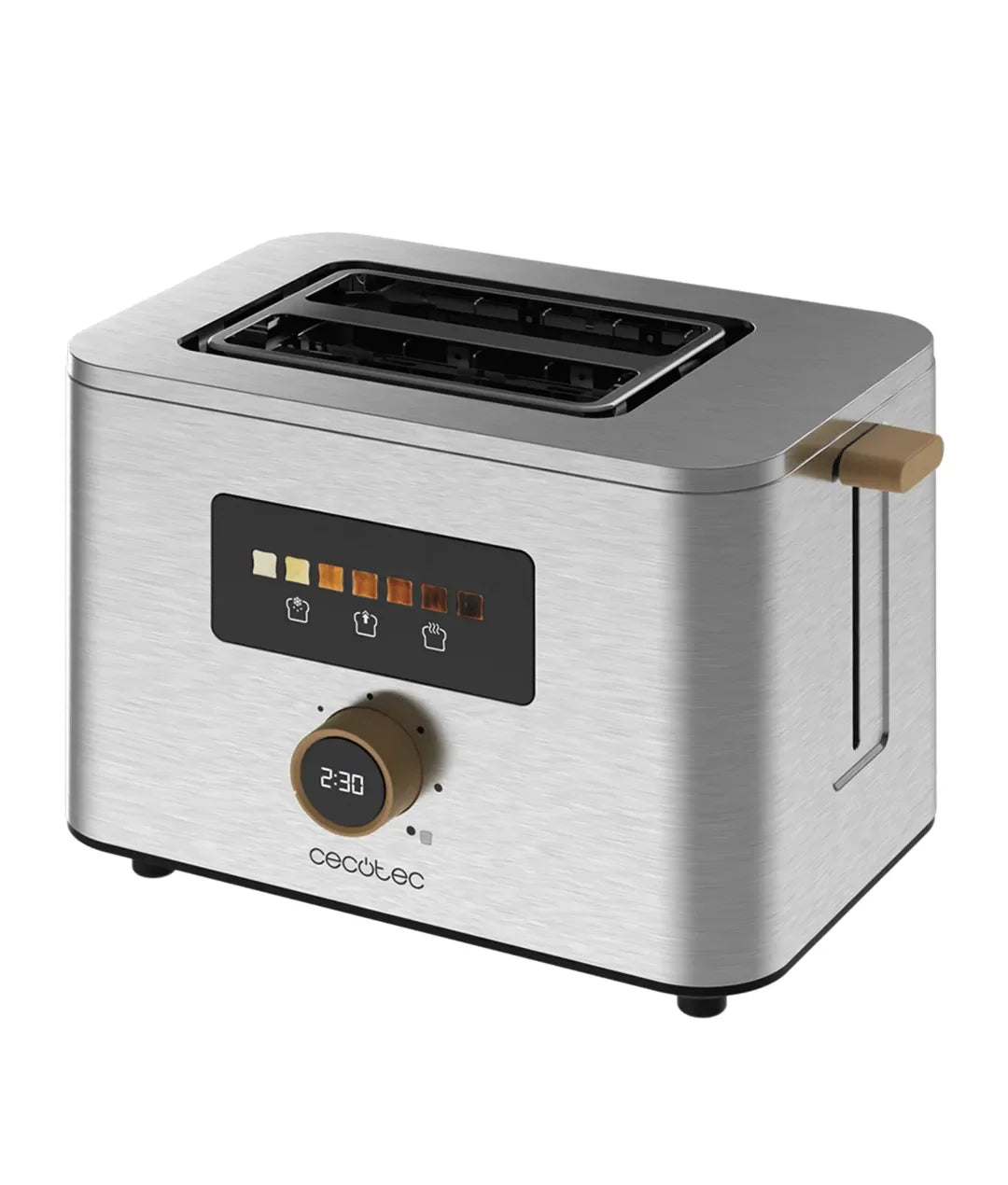 cecotec_04843_tostadora_touch&toast:_control_táctil__950w__acero_inoxidable_y_ranuras_anchas_0