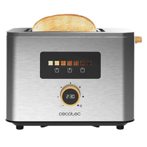 cecotec_04843_tostadora_touch&toast:_control_táctil__950w__acero_inoxidable_y_ranuras_anchas_2