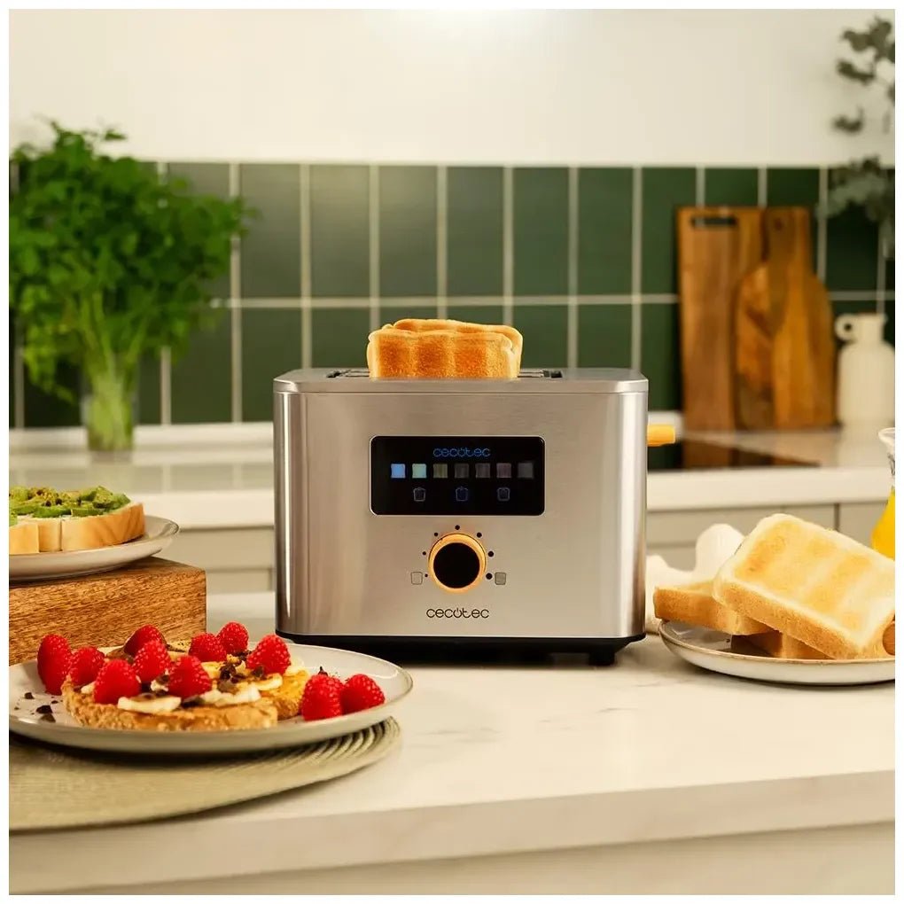 cecotec_04843_tostadora_touch&toast:_control_táctil__950w__acero_inoxidable_y_ranuras_anchas_9